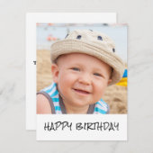 Opa Foto Geburtstag (Vorne/Hinten)