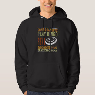Opa Frisbee Golf Herren Wirkliche Opas Pla Hoodie
