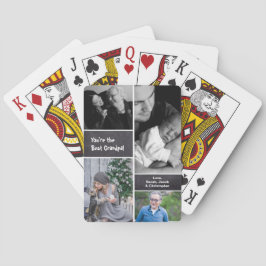 Opa für benutzerdefinierte FotoCollage Spielkarten