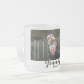 Opa für kundenspezifisches Foto Mattglastasse (Vorderseite Links)