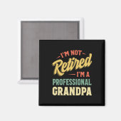 Opa für Männer Funny Vaters Day Remüde Opa Magnet (Vorderseite/Rückseite)