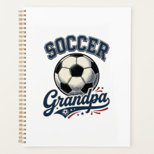 Opa Fußball Vintage Gravur Shirt Design_1 Planer
