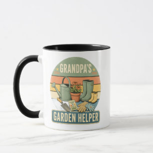 Opa-Gartengeschenk Vintage-Garten Tasse