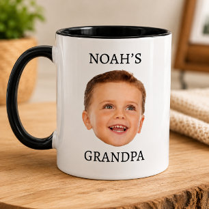 Opa Geburtstag, Baby-Gesicht Daddy-Geschenk, Benut Tasse