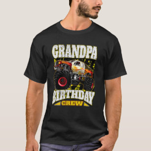 Opa Geburtstags-Crew Monster Truck T-Shirt
