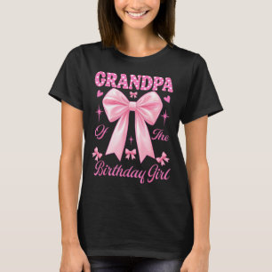 Opa Geburtstagsmädchen passendes kokettes rosa Sch T-Shirt