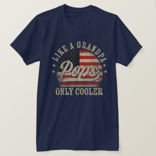 Opa gefällt wie ein Opa, nur cooler Opa zum Vatert T-Shirt