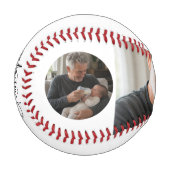 Opa gegründet 3 Foto Schwarz Baseball (Vorderseite Links)