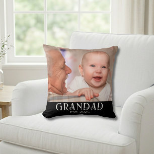 Opa gegründet Foto-Geschenk Kissen