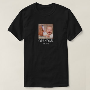 Opa gegründet Foto-Geschenk T-Shirt
