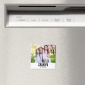 Opa gegründet Foto-Geschenkmagnet Magnet (In Situ (Geschirrspüler))