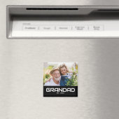 Opa gegründet Foto Opa-Tag Magnet (In Situ (Geschirrspüler))