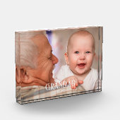 Opa gegründet Geschenk Fotoblock (Links)