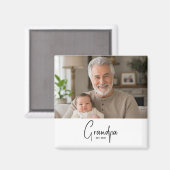 Opa gegründet Geschenk Magnet (Vorderseite/Rückseite)