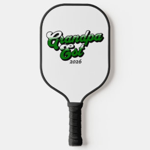 Opa gegründet, Großeltern-Geschenk  Pickleball Schläger