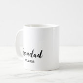 Opa gegründet  kaffeetasse (Vorderseite Links)