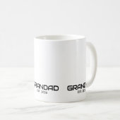 Opa gegründet Neuer Opa-Geschenk  Kaffeetasse (VorderseiteRechts)