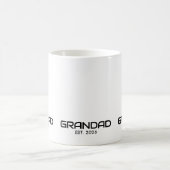 Opa gegründet Neuer Opa-Geschenk  Kaffeetasse (Mittel)