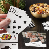 Opa gegründet Skript Foto Spielkarten (In Situ)