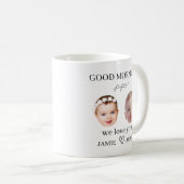 Opa-Geschenk Benutzerdefiniertes Foto und Nachrich Kaffeetasse (VorderseiteRechts)