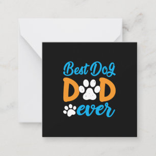 Opa-Geschenk   Bester Hundedaddy überhaupt Mitteilungskarte