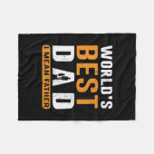 Opa-Geschenk | I Gemein Vater Fleecedecke (Vorderseite (Horizontal))