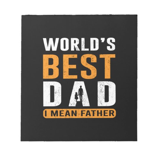 Opa-Geschenk | I Gemein Vater Notizblock (Vorderseite)