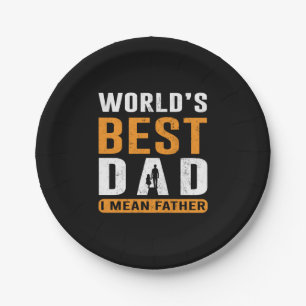 Opa-Geschenk   I Gemein Vater Pappteller