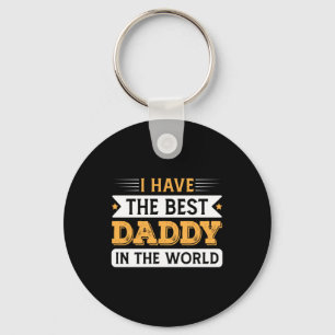 Opa-Geschenk Ich habe den besten Papa der Welt Schlüsselanhänger
