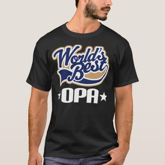 Opa Geschenk T-Shirt (Vorderseite)
