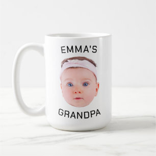 Opa-Geschenk-Tasse, Custom Baby Face, Foto-Geschen Kaffeetasse