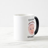 Opa-Geschenk-Tasse, Custom Baby Face, Foto-Geschen Verwandlungstasse (VorderseiteRechts)
