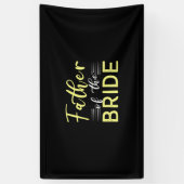 Opa-Geschenk | Vater der Braut Banner (Vertikal)