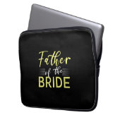 Opa-Geschenk | Vater der Braut Laptopschutzhülle (Vorderseite Links)