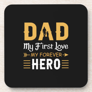 Opa-Geschenk Vater Mein ewiger Held Getränkeuntersetzer