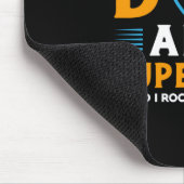 Opa-Geschenk | Vater und Super-Vater Mousepad (Ecke)