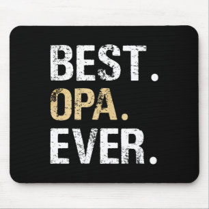 Opa Graphic Opa Geschenk von Grandtochter Grandson Mousepad