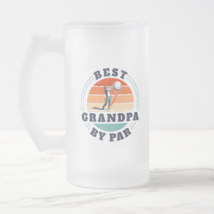 Opa Großeltern Tag Retro Custom Daddy Mattglas Bierglas
