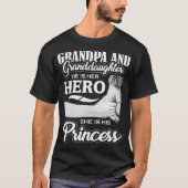 Opa Großtochter Heroin Princess Vathers T-Shirt (Vorderseite)