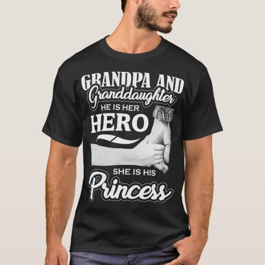 Opa Großtochter Heroin Princess Vathers T-Shirt (Vorderseite)