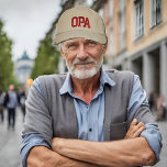 Opa - Großvater Bestickte Baseballkappe<br><div class="desc">Bestickter Hut für Opa - Großvater . Einfaches Textdesign über Familienbeziehungen von Lumirala .</div>