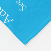 Opa Großvater Großvater definiert Sky Blue Fleecedecke (Ecke)