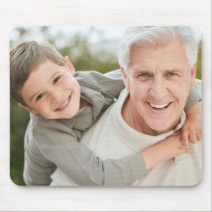 Opa Großvater personalisiertes Foto-Geschenk Mousepad