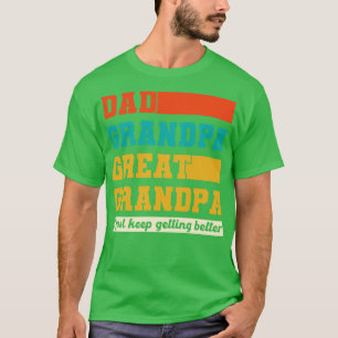Opa Großvater Urgroßvater Lustiger Großvater T-Shirt