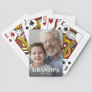 Opa gründete den Opa-Tag Spielkarten