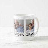 Opa gründete Opa-Tag Kaffeetasse (VorderseiteRechts)
