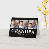 Opa gründete Opa-Tag Karte (Gelbe Blume)