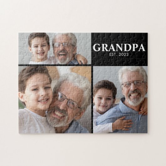 Opa gründete Opa-Tag Puzzle (Horizontal)