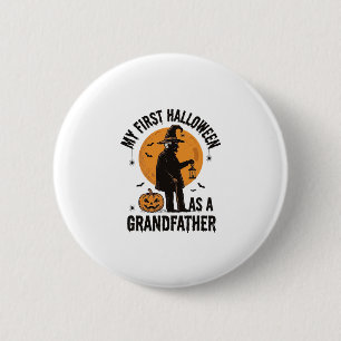 Opa Halloween-Shirt Erster Grusel-Opa_1 Button