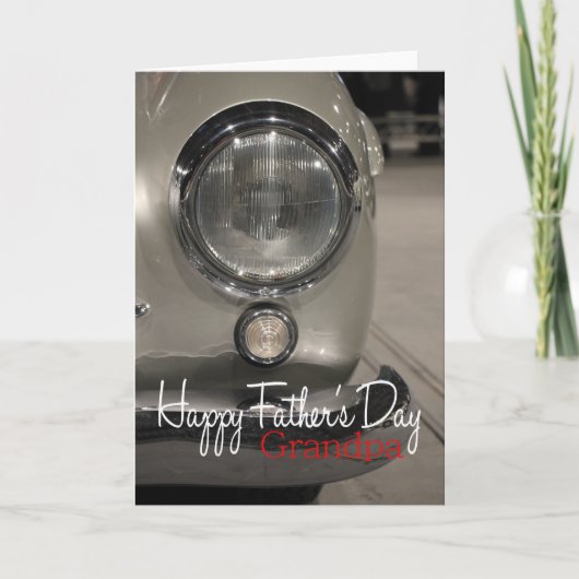 Opa Happy Vatertag Karte (Vorderseite)